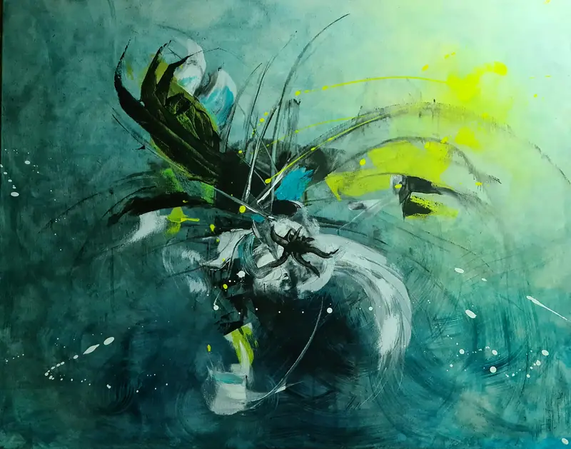 „Bewusstsein in Bewegung“, Werk von Gudrun Dapont
