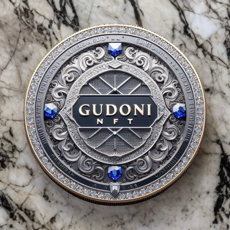 GUDONI NFT, digitales Sammlermotiv als Münze